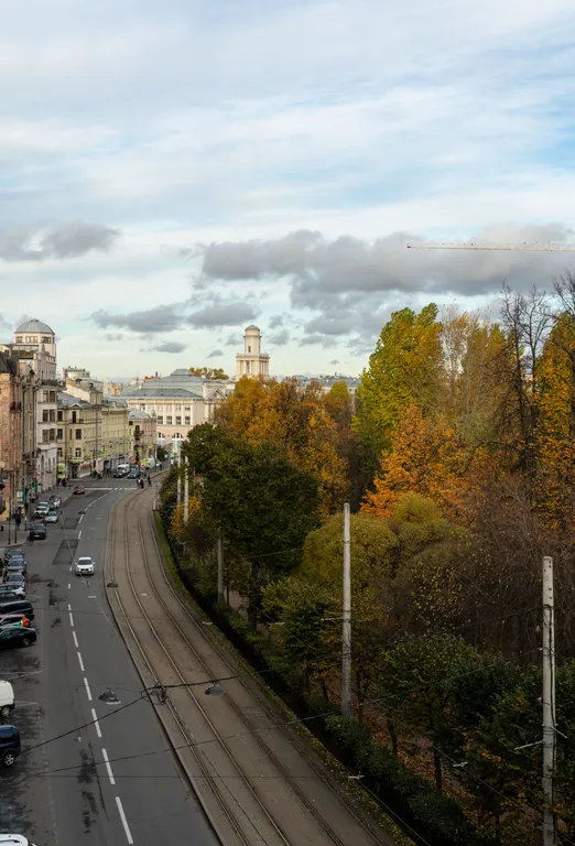 Апартаменты с видом на Петропавловку