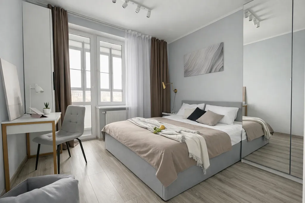 Квартира Лайм, 4 гостя, Бесконтактное заселение