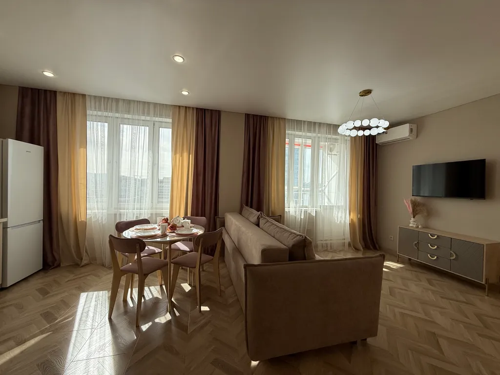 Новая уютная квартира на берегу реки ЖК Белые росы