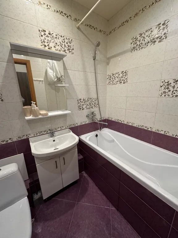 Студия - диван, стиралка холодильник, микроволновка