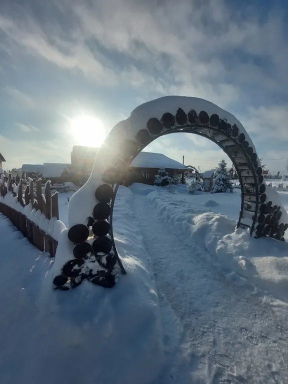 Деревянный домик