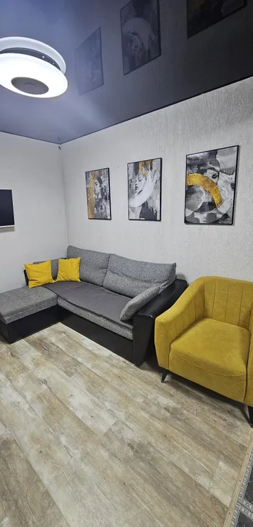 Уютная евродвушка с большой лоджией