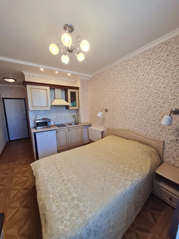 Квартира Квартира Уютная студия возле станции метро Проспект космонавтов — Екатеринбург