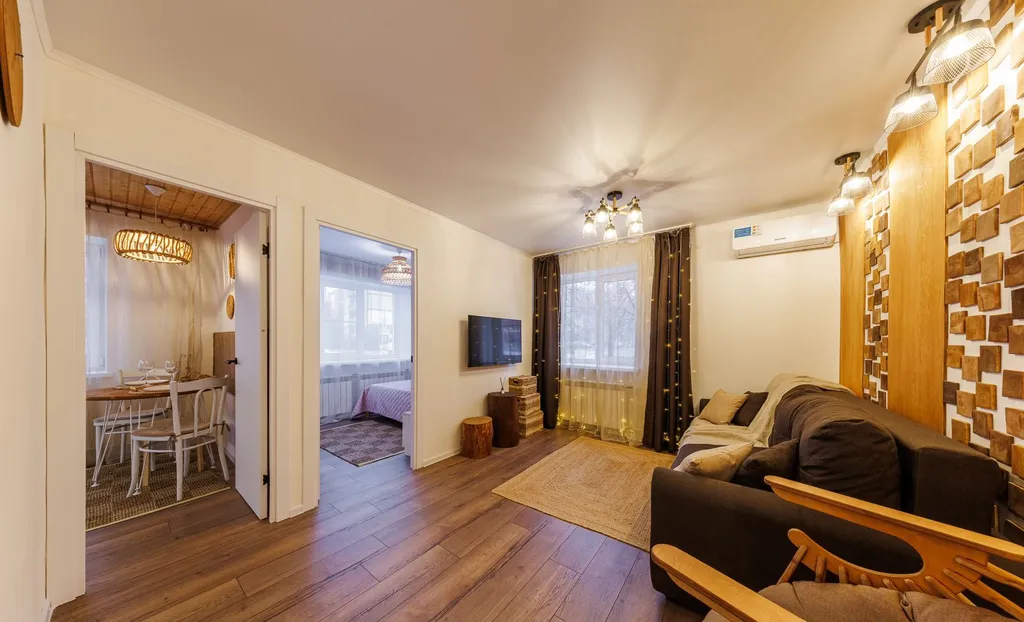 Уникальная квартира в Эко стиле