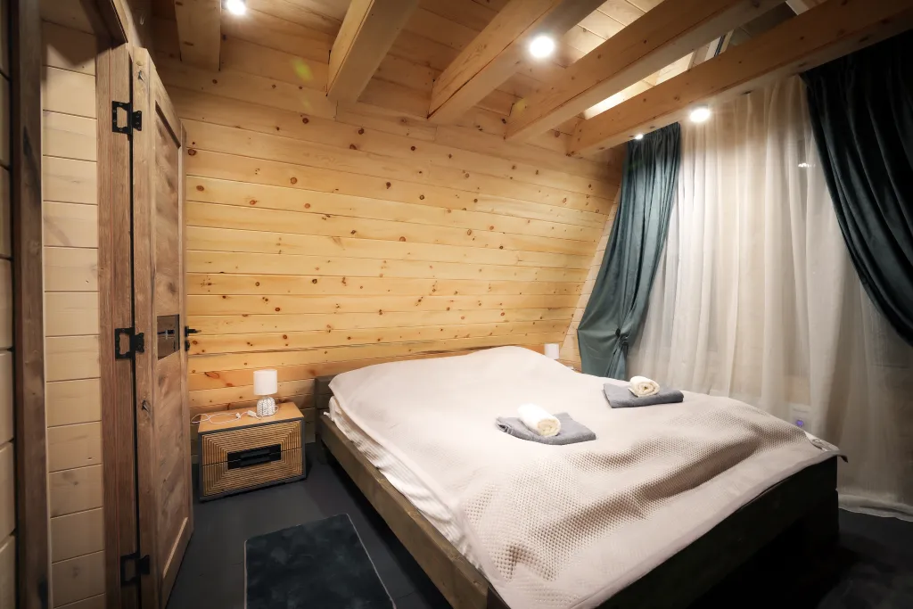 Дом в стиле A-frame с сауной