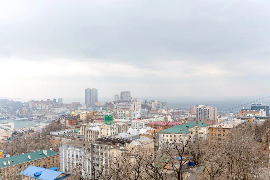 Квартира Апартаменты в центре, новостройка с панорамным видом на море — Владивосток