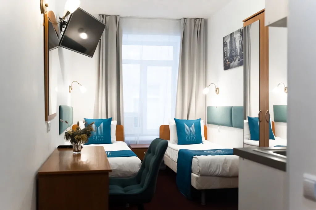 Квартира Двухместные апартаменты с раздельными кроватями и мини-кухней — Санкт-Петербург