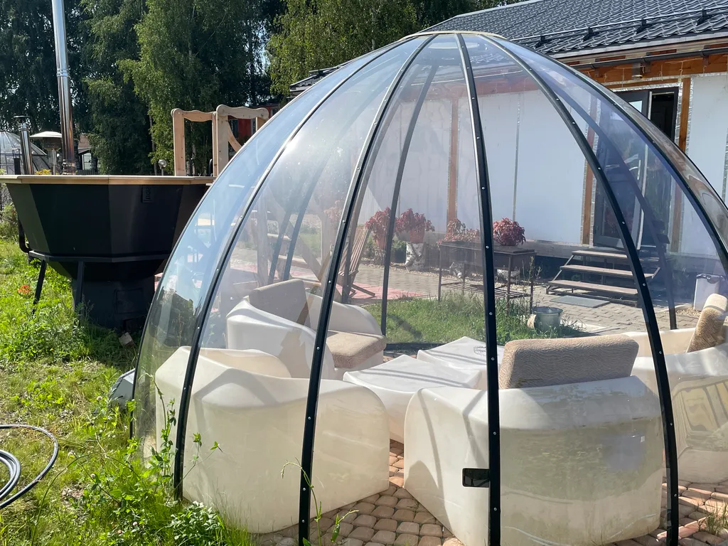 Коттедж Дом с баней в глемпинге Байкал — Павловский Посад