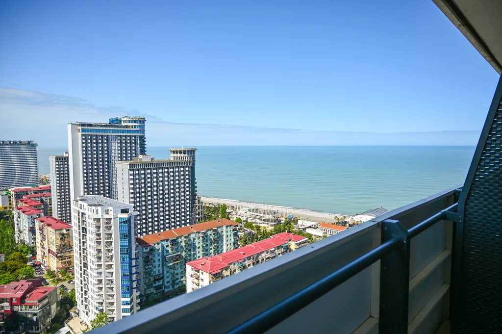 Квартира Квартира Студия 27 этаж | Первая линия | Панорамный вид на море и горы — Батуми