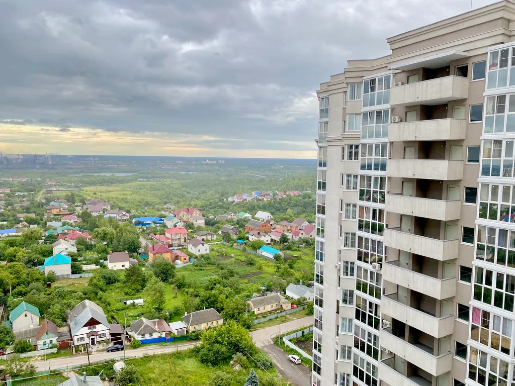 Неповторимый вид с 20 этажа, новая евродвушка с хорошим ремонтом