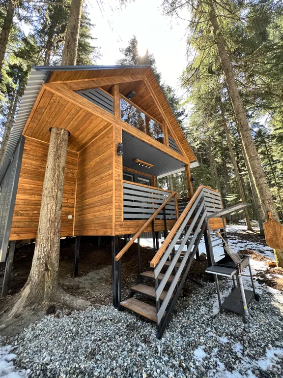 Коттедж Коттедж Шале в хвойном лесу — Архыз