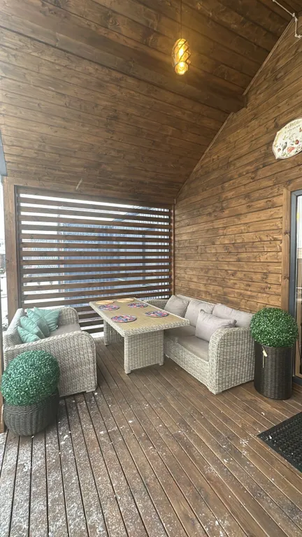 Частный дом с баней на дровах