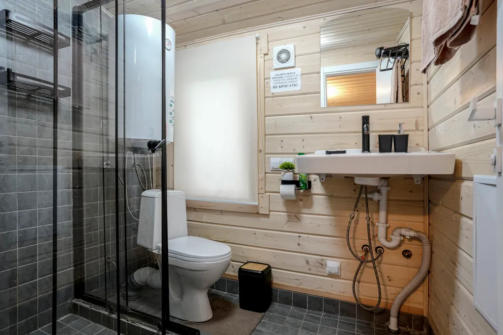 Уютный дом с чаном