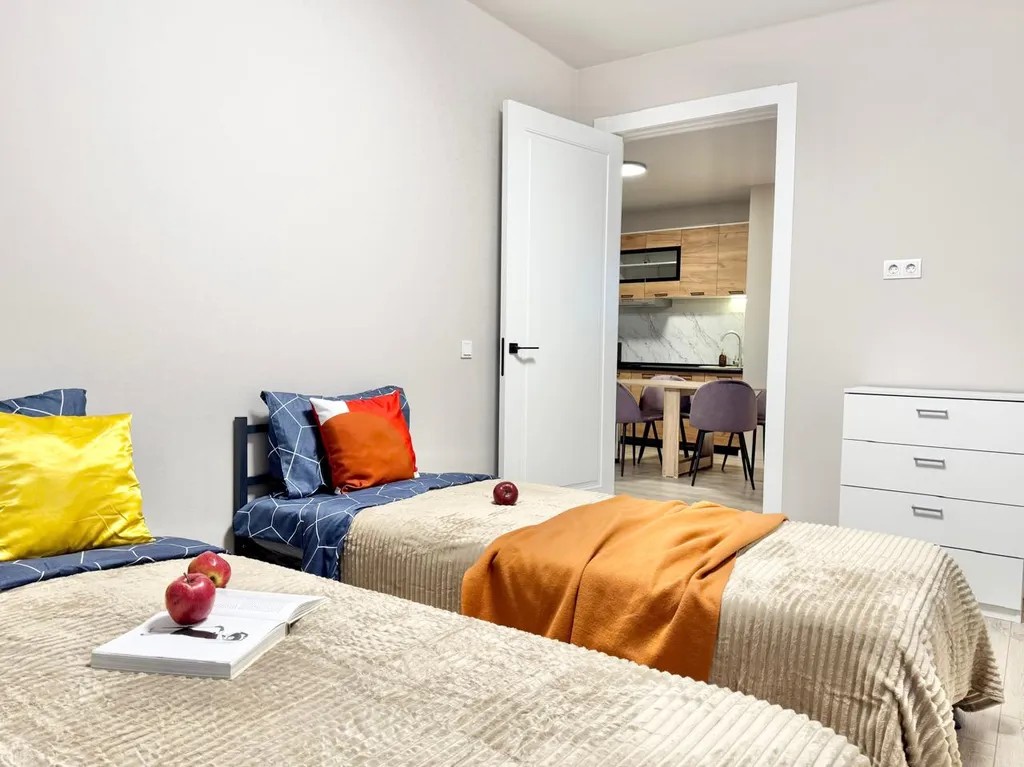 Евро-трехкомнатная квартира в ЖК Спутник