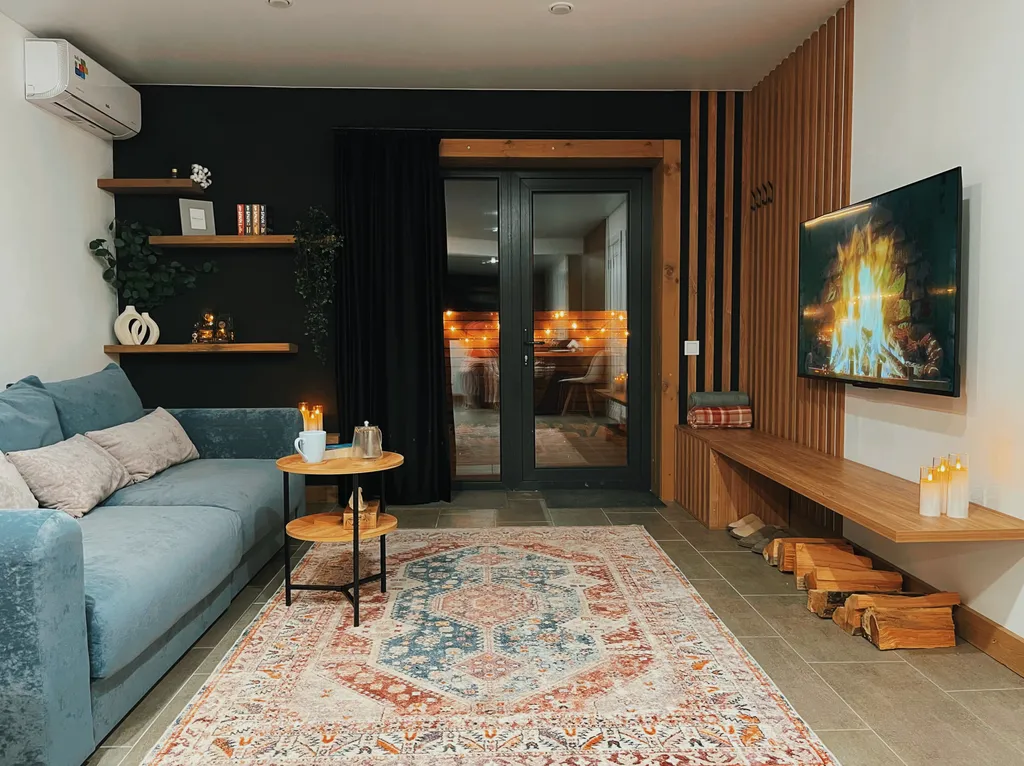 Уютный дом-студия с финской сауной