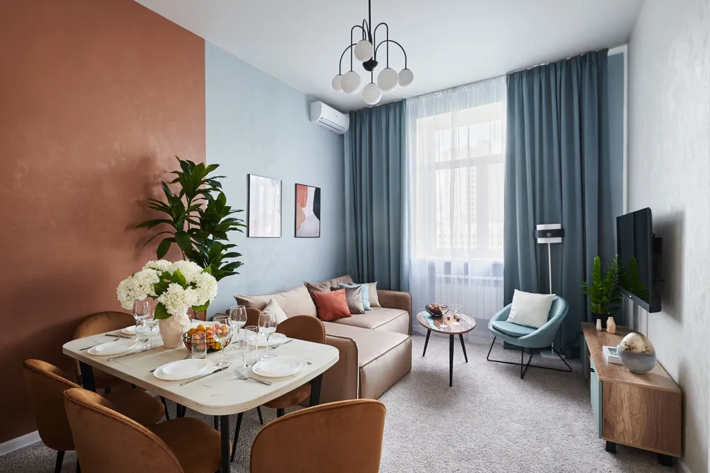 Квартира Квартира Тихая и уютная трешка на Краснопресненской набережной — Москва