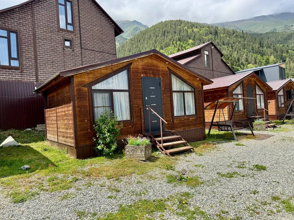 1-комнатный дом с односпальными кроватями