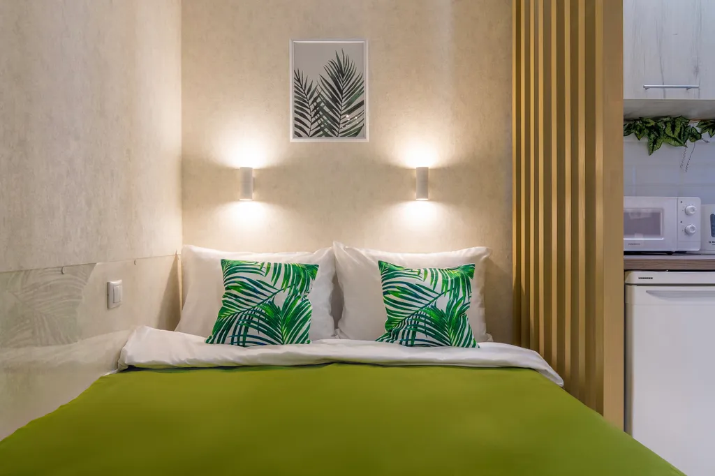 Квартира Квартира Малахит уютная смарт-студия — Краснодар