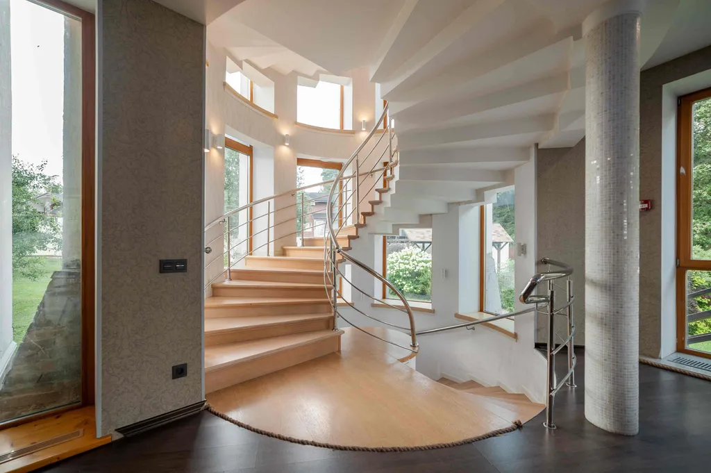 Коттедж с нотками стиля модерн