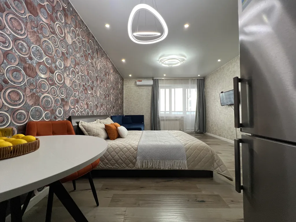 Студия в центре с видом на реку, без оплаты за финальную уборку