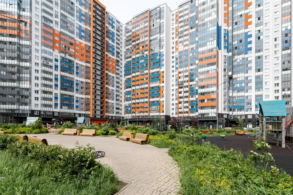 Квартира Квартира Видовая студия на на 24 этаже — Санкт-Петербург