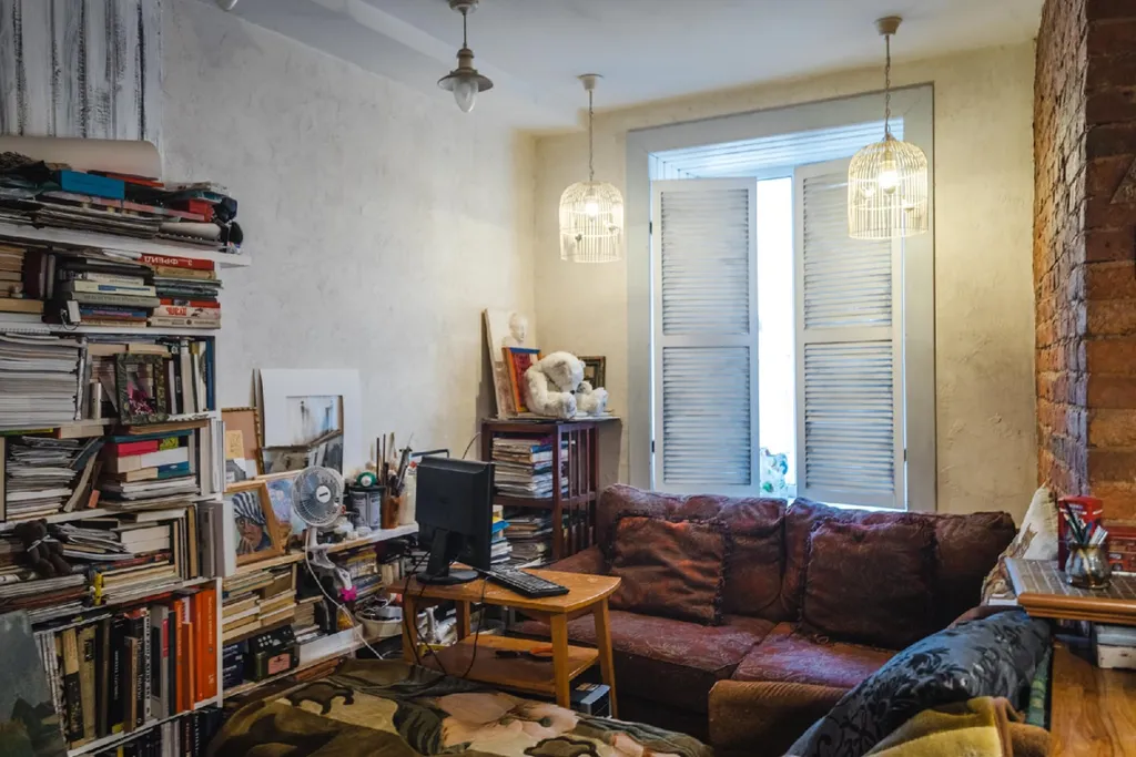 Квартира Уютная комната в стиле Гранж — Санкт-Петербург