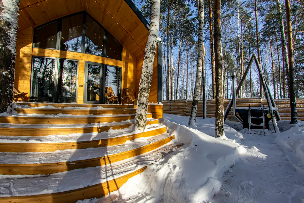 Коттедж Дом с с чаном и сауной в сосновом лесу "Барн-хаус 2" — аренда посуточно в Пенза