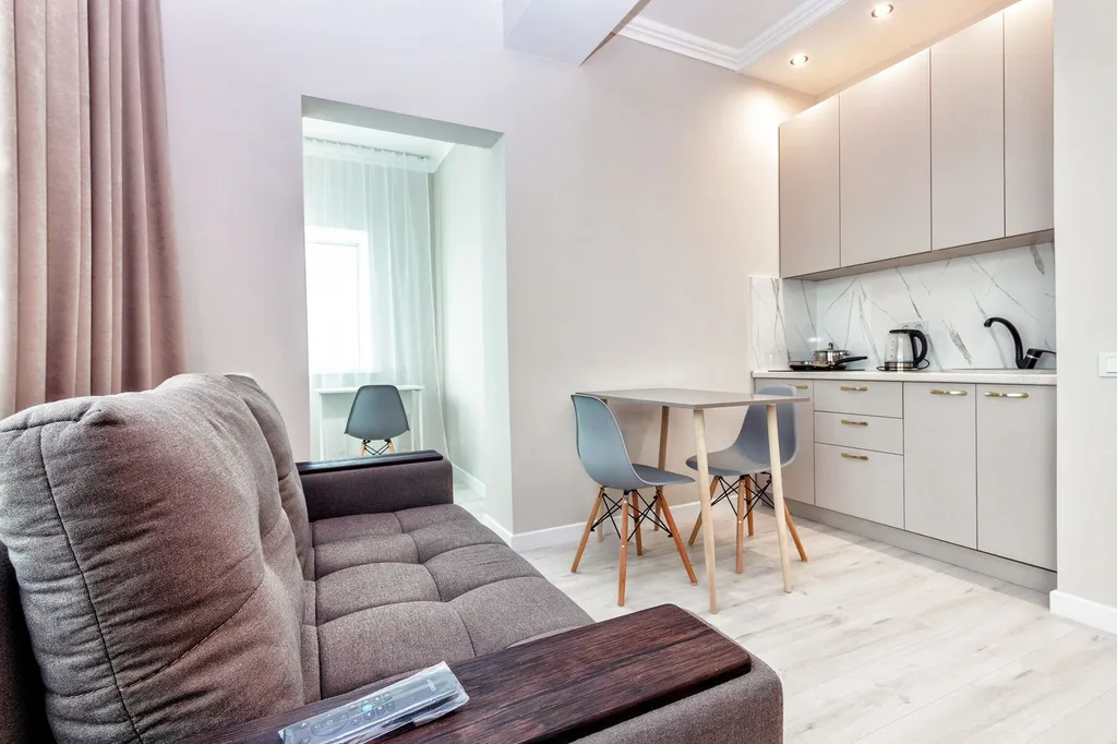 Элитные апартаменты с панорамным видом из окна в самом центре столицы