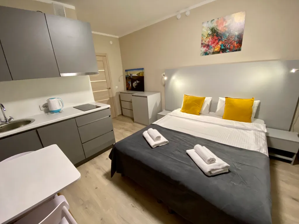 Квартира Квартира Студия с балконом — Санкт-Петербург