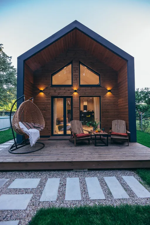 Дом у моря - Барнхаус в лесу