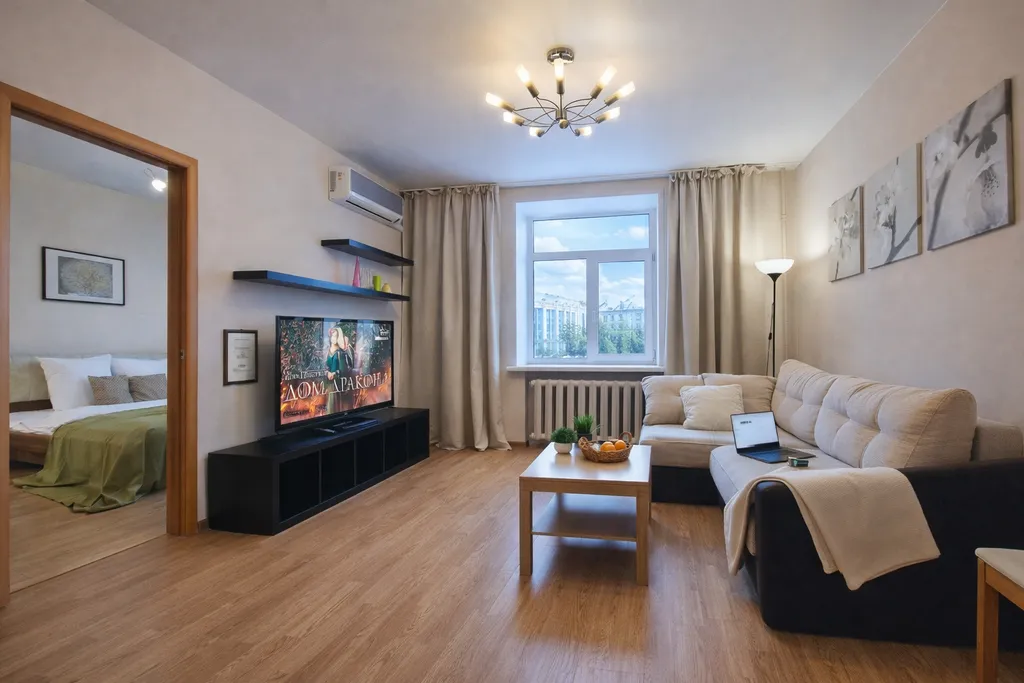 Квартира Квартира 2-комнатная с закрытым двором и парковкой | GoldenRing-Apartments — Ярославль