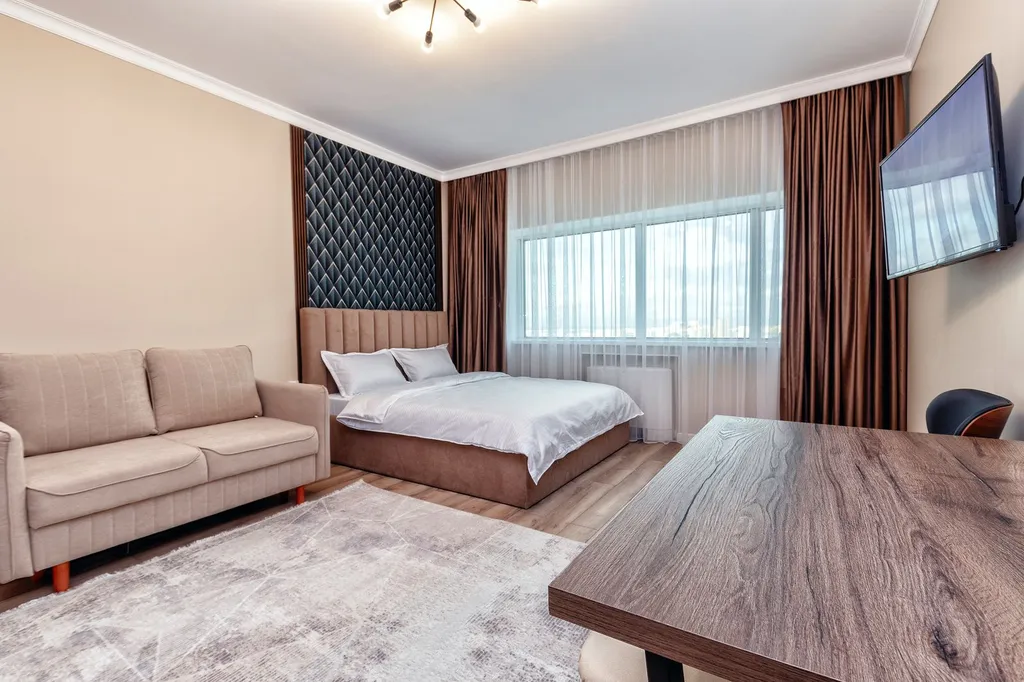 Элитные апартаменты с видом на Байтерек в самом центре столицы