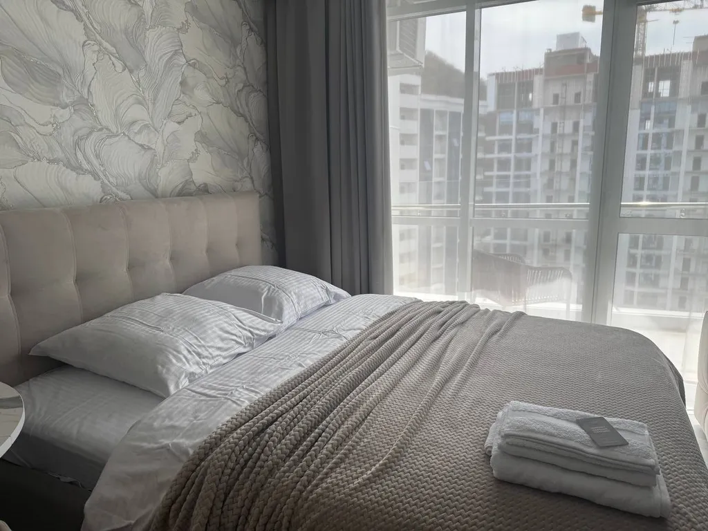 Квартира Семейная студия с балконом и видом на море — аренда посуточно в Ольгинка