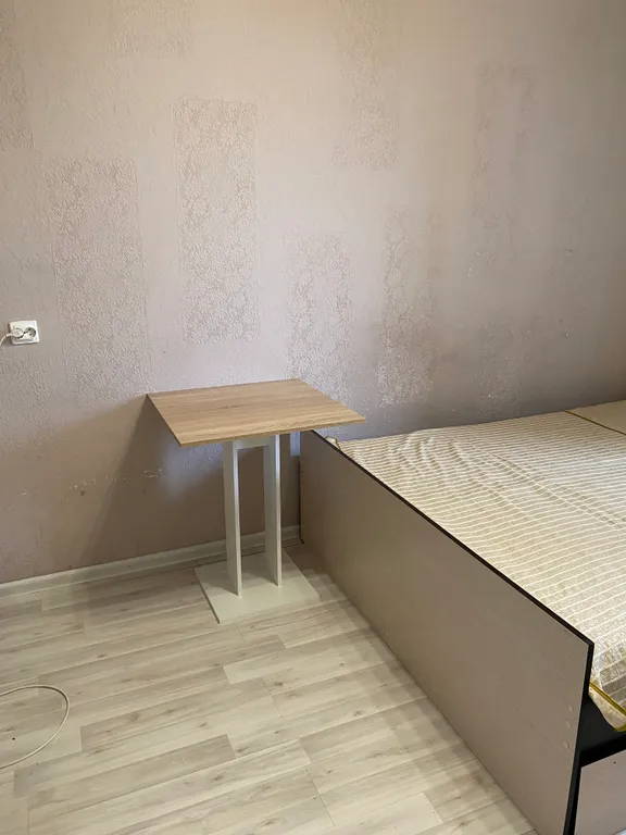 Студия 20кв.м - широкая кровать, стиралка, микроволновка, холодильник