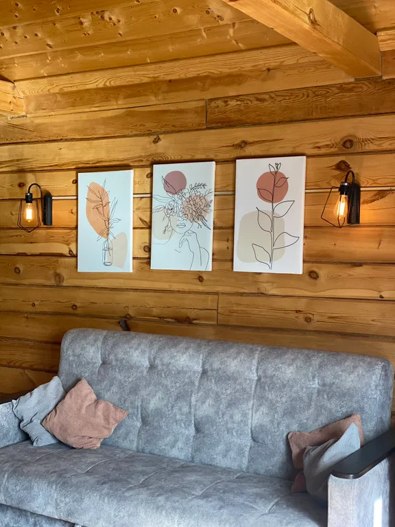 Дом Панорама - новый стильный современный дом с баней внутри