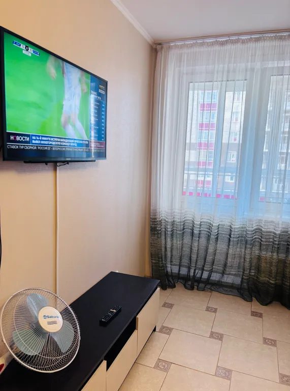 Квартира Квартира Евродвушка в новом доме на набережной — Красноярск