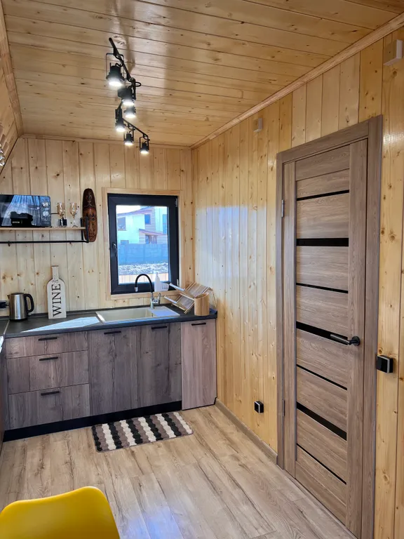 Уютный дом в стиле A-frame