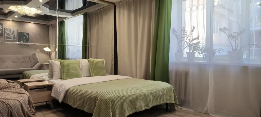 Квартира рядом с парком недалеко от глазного центра Мулдашева