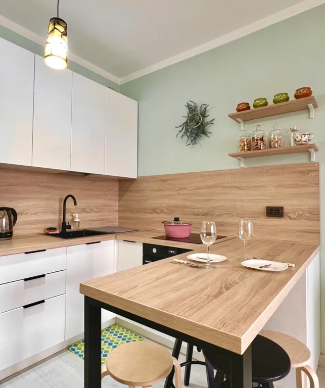 Уютная комфортная студия на ФСК, без оплаты за финальную уборку