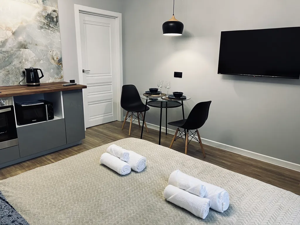 Квартира Квартира Шикарная студия в новом доме — Лобня