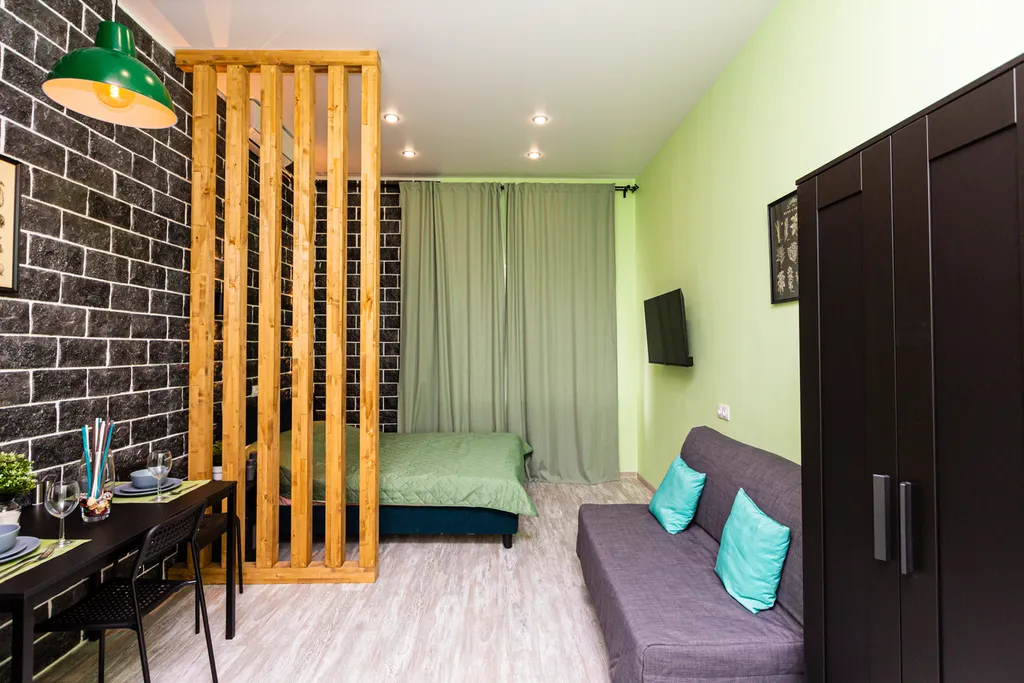 Комфортная дизайнерская квартира-студия