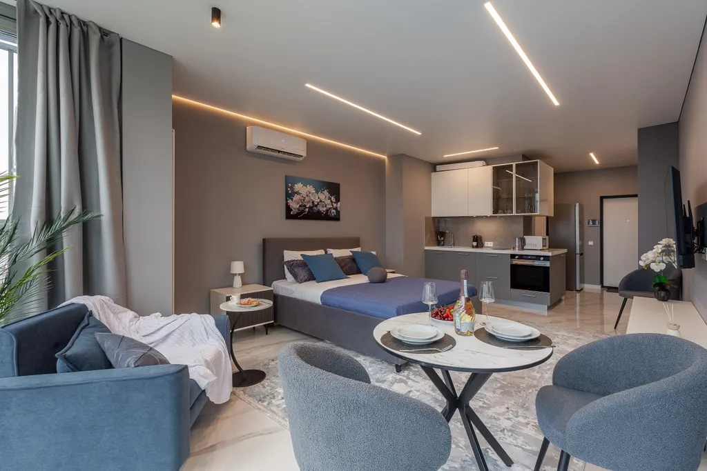 Nebo - новая, стильная студия в ЖК Галактика, в центре города