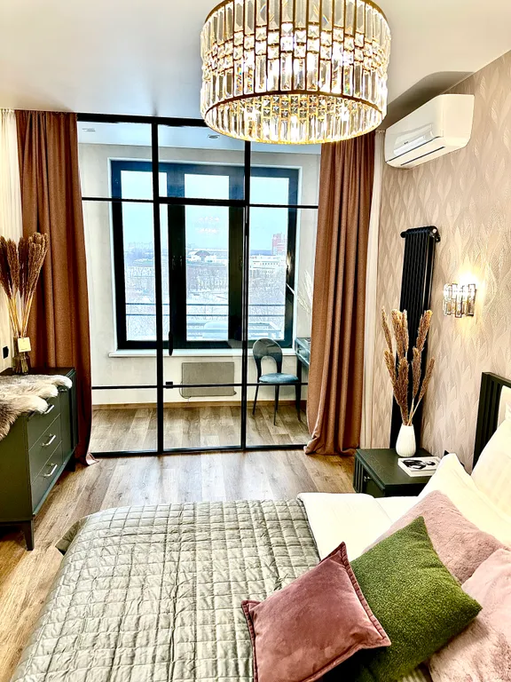 Квартира Квартира Дизайнерский люкс с видом на Москва-сити — Москва