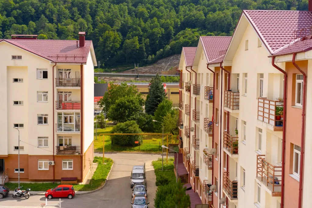 Просторная трехкомнатная квартира с видом на горы