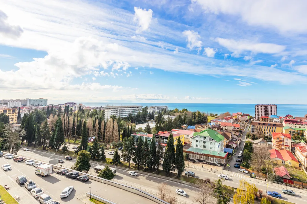 Квартира Видовая квартира с дизайнерским ремонтом у моря — Адлер