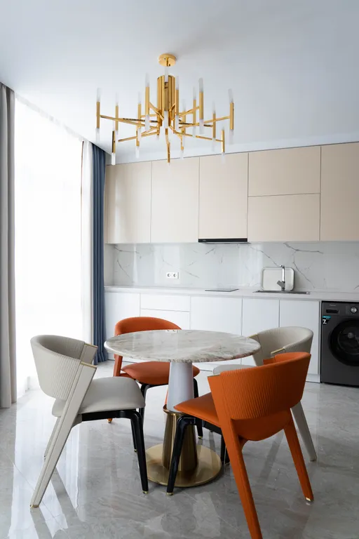 Уютный номер с 2 спальнями и баром, с видом во двор