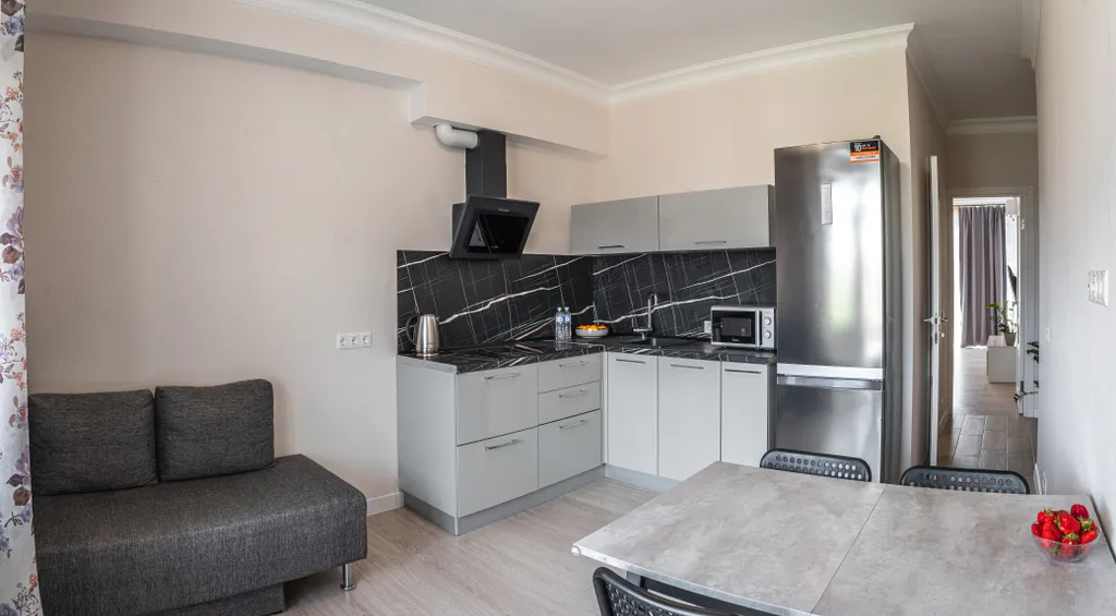 Апартамент возле олимпийского парка с видом на горы