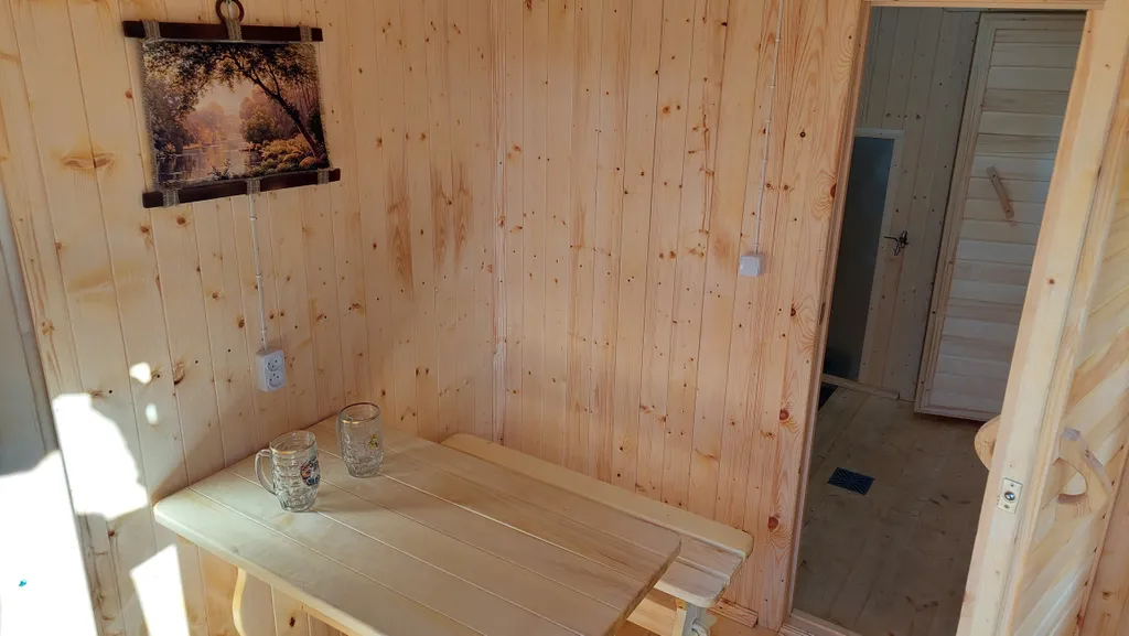 Уютный дом у Монрепо с русской баней на участке