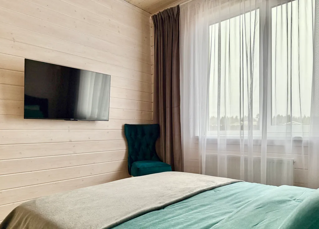 Уютный дом с камином для идеального отдыха