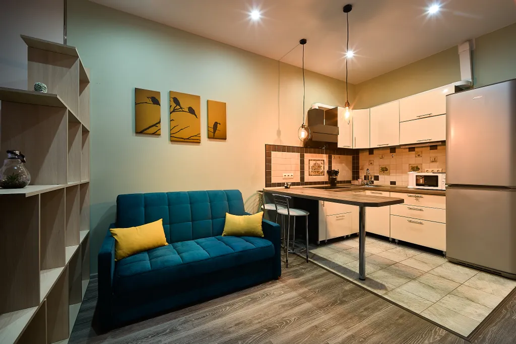 Просторная и уютная квартира-студия